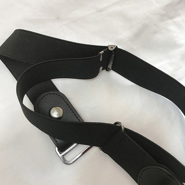 ゴムベルト ノーバックルベルト スレンダーベルト | shoppinggo | 詳細画像5 