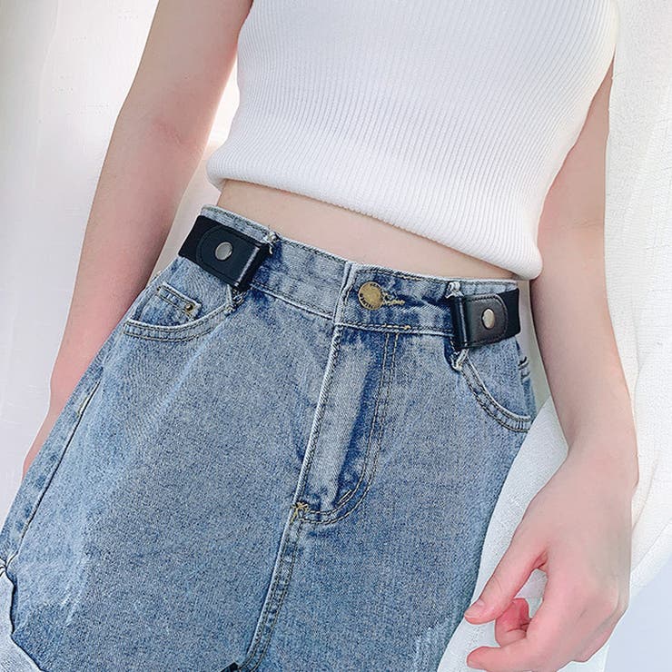 ゴムベルト ノーバックルベルト スレンダーベルト | shoppinggo | 詳細画像6 