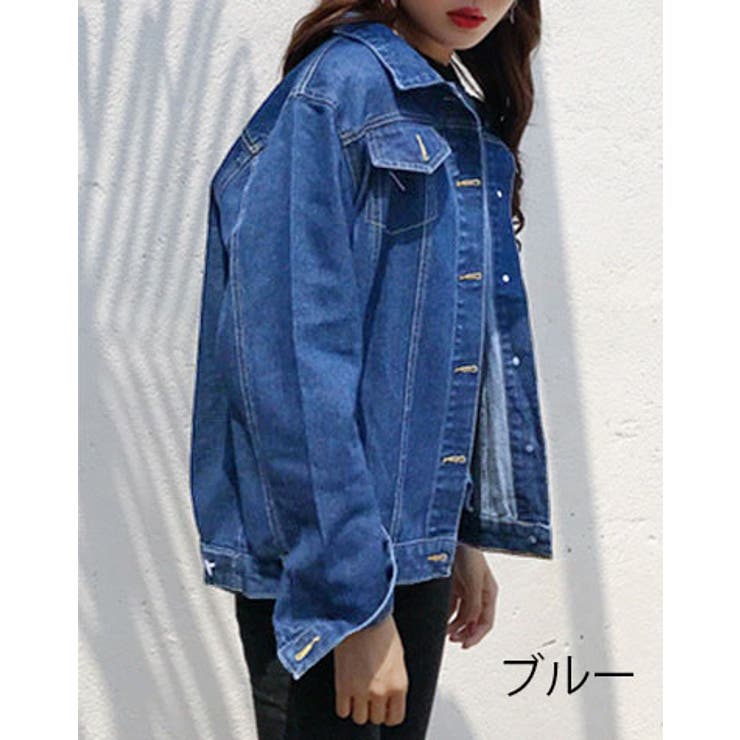 デニムジャケット レディース アウター カジュアル ジージャン 秋 冬 秋物[品番：JRKW0001347]｜shoppinggo（ショッピングゴー）の レディースファッション通販｜SHOPLIST（ショップリスト）