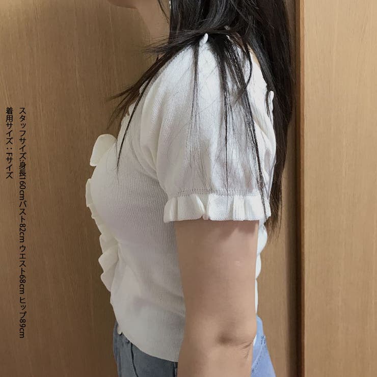 韓国ファッション 夏新作 サマーニットトップス | shoppinggo | 詳細画像5 