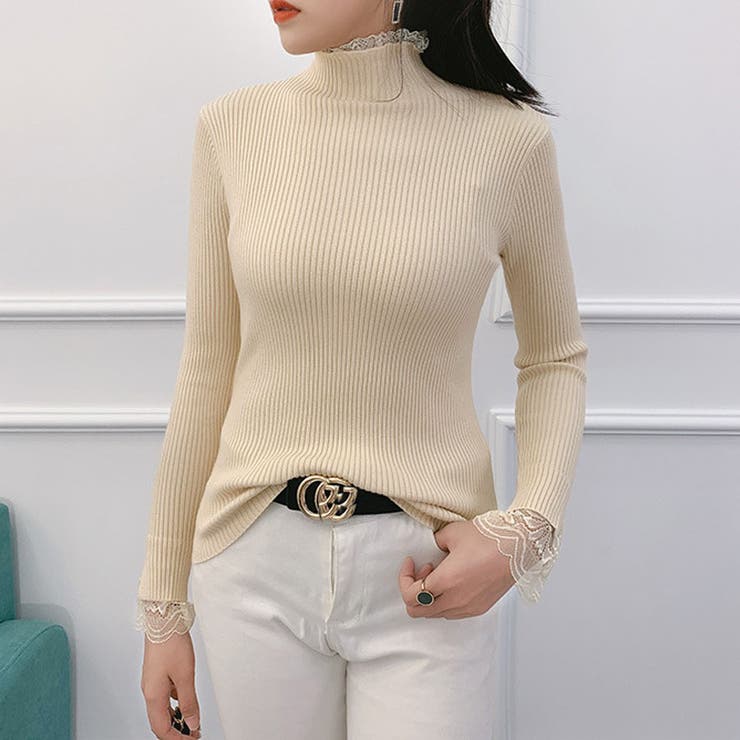 ニットトップス レディース 長袖[品番：JRKW0001961]｜shoppinggo（ショッピングゴー ）のレディースファッション通販｜SHOPLIST（ショップリスト）