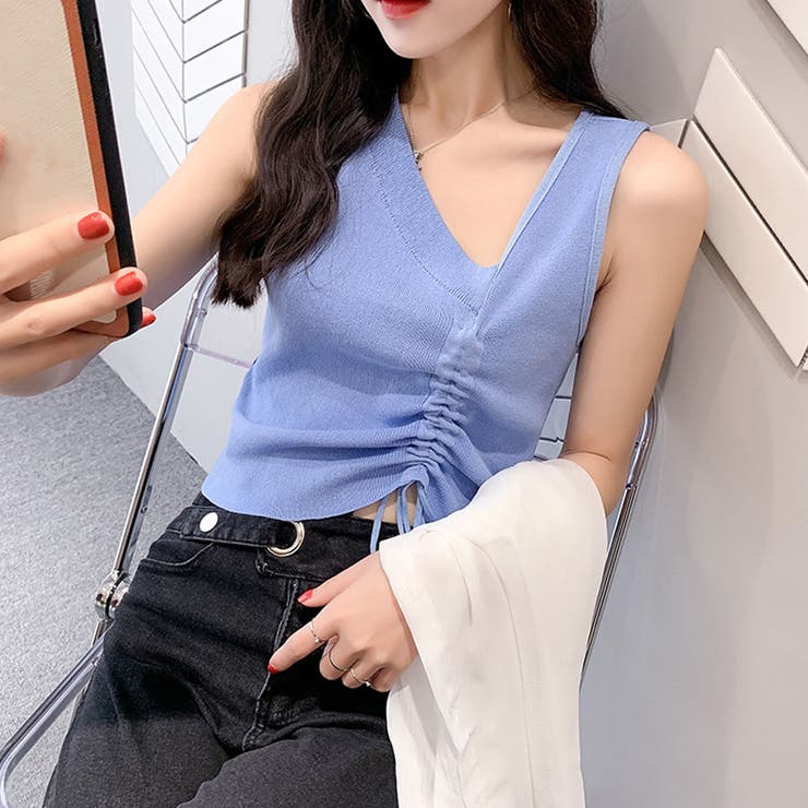 韓国ファッション 夏新作 タンクトップ 品番 Jrkw Shoppinggo ショッピングゴー のレディースファッション 通販 Shoplist ショップリスト