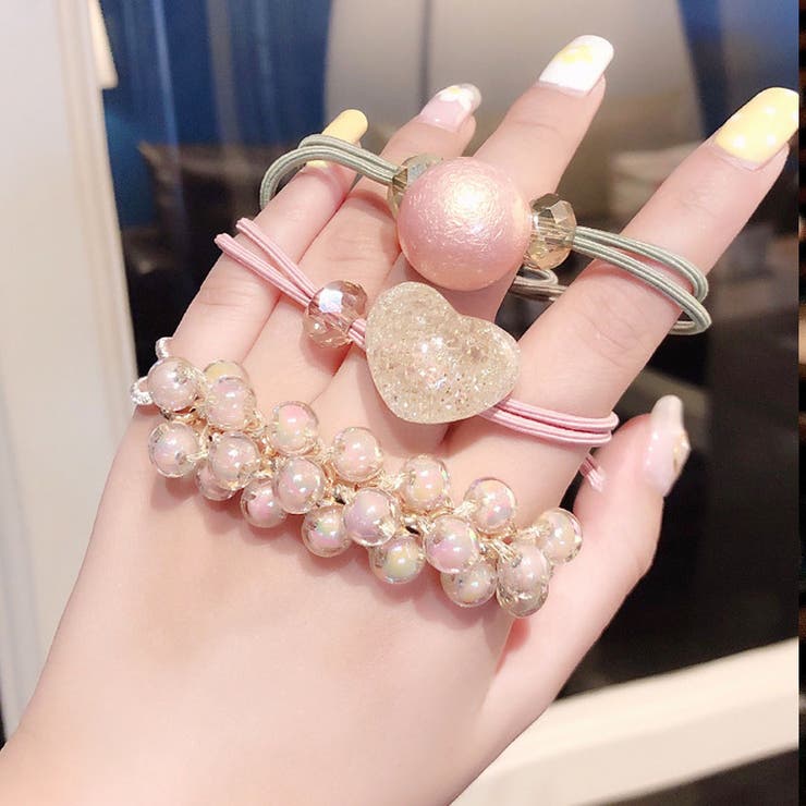 ヘアゴム 3点セット キラキラ | shoppinggo | 詳細画像4 