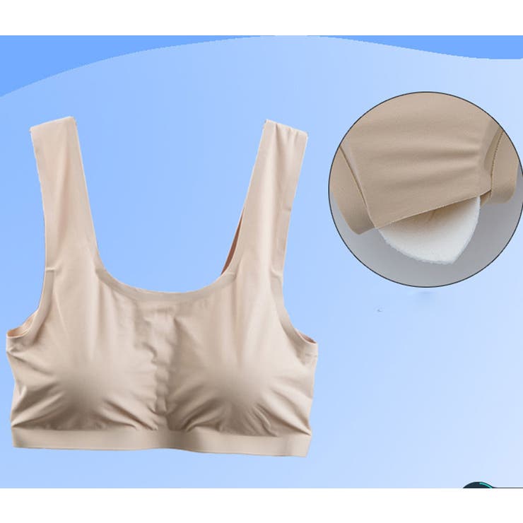 チューブトップ パッド付き ブラトップ インナー ベアトップ ブラカバー | shoppinggo | 詳細画像4 