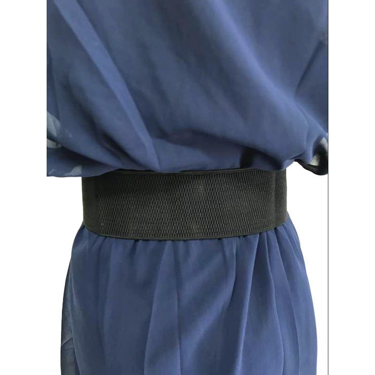 ゴムベルト 幅広 太ベルト レディースベルト ダイナミック 小物 | shoppinggo | 詳細画像4 