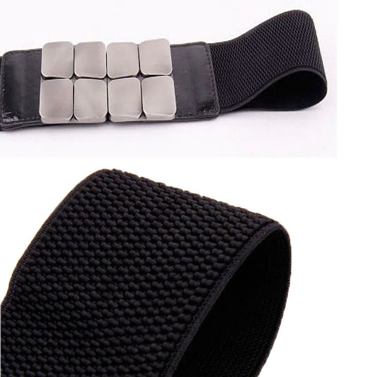 ゴムベルト 幅広 太ベルト レディースベルト ダイナミック 小物 | shoppinggo | 詳細画像5 