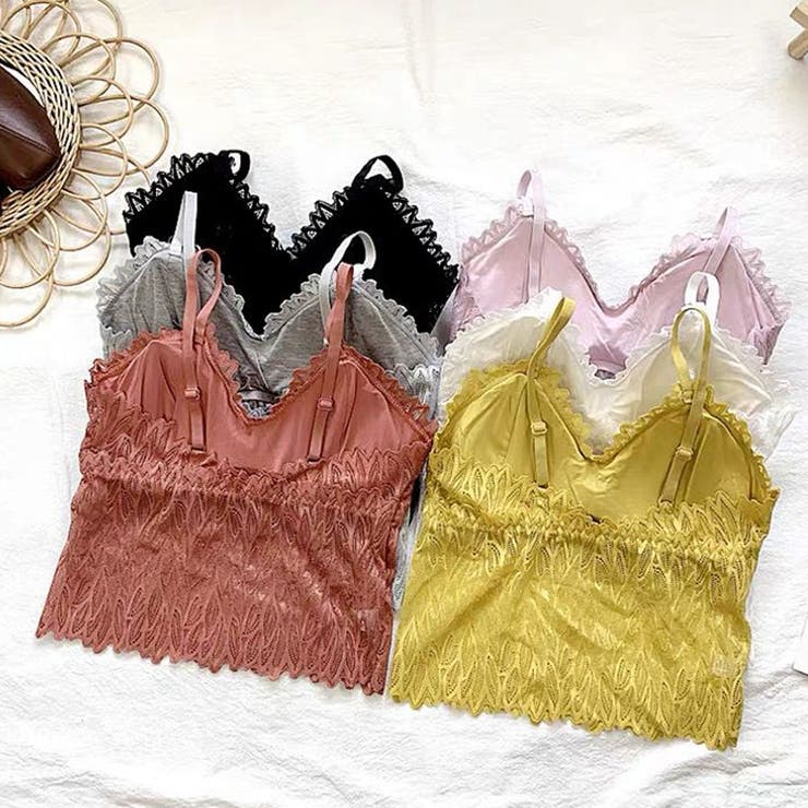 総レースキャミソール カップ付 キャミ | shoppinggo | 詳細画像9 