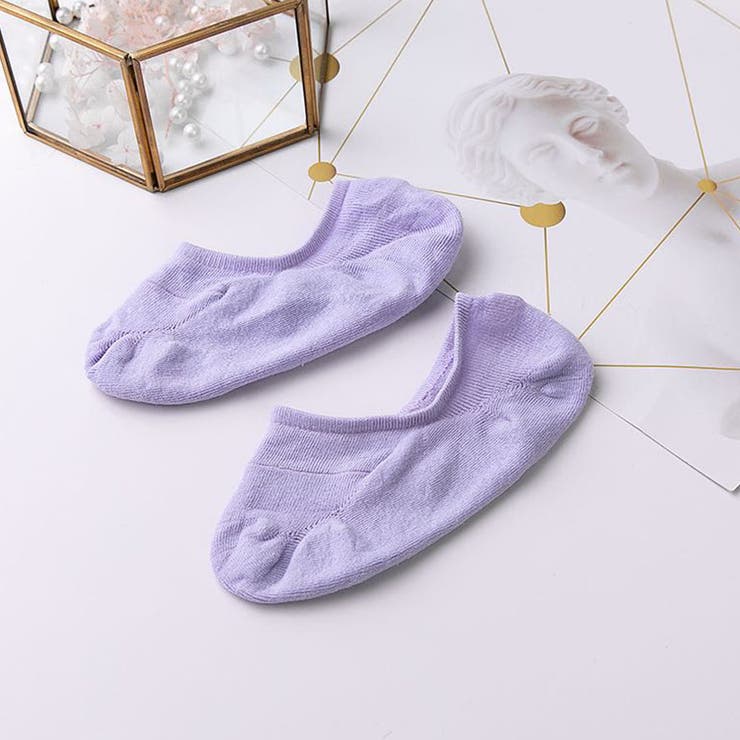 パープル | 靴下 フットカバー インナーソックス | shoppinggo