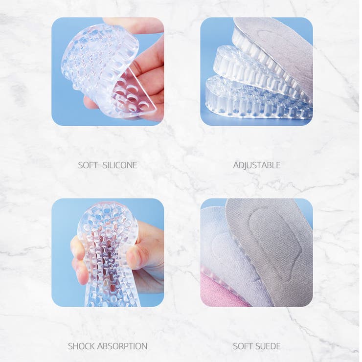 シークレットインソール 中敷き かかと用 | shoppinggo | 詳細画像5 