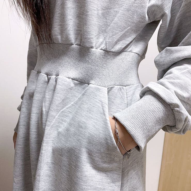 マキシワンピース フレアワンピース レディース 長袖 ロングワンピース