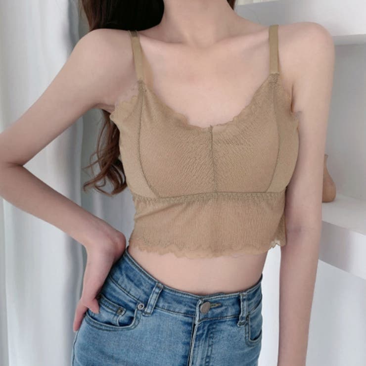 総レースキャミソール カップ付 キャミ 品番 Jrkw Shoppinggo ショッピングゴー のレディースファッション通販 Shoplist ショップリスト