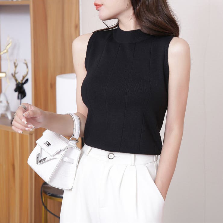 韓国ファッション 夏新作 サマーニット | shoppinggo | 詳細画像12 