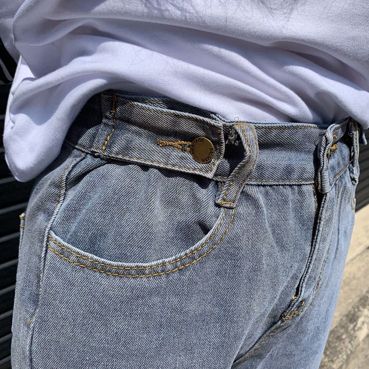 デニムパンツ レディース ハイウエスト | shoppinggo | 詳細画像7 