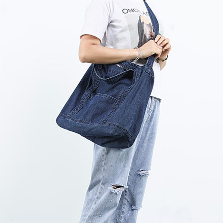 48.デニム風 ライトブルー＊さやたぐ