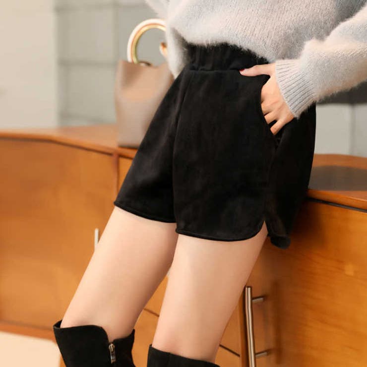 【在庫有】 ショートパンツ ベロア パンツ[品番：JRKW0002099]｜shoppinggo パンツ