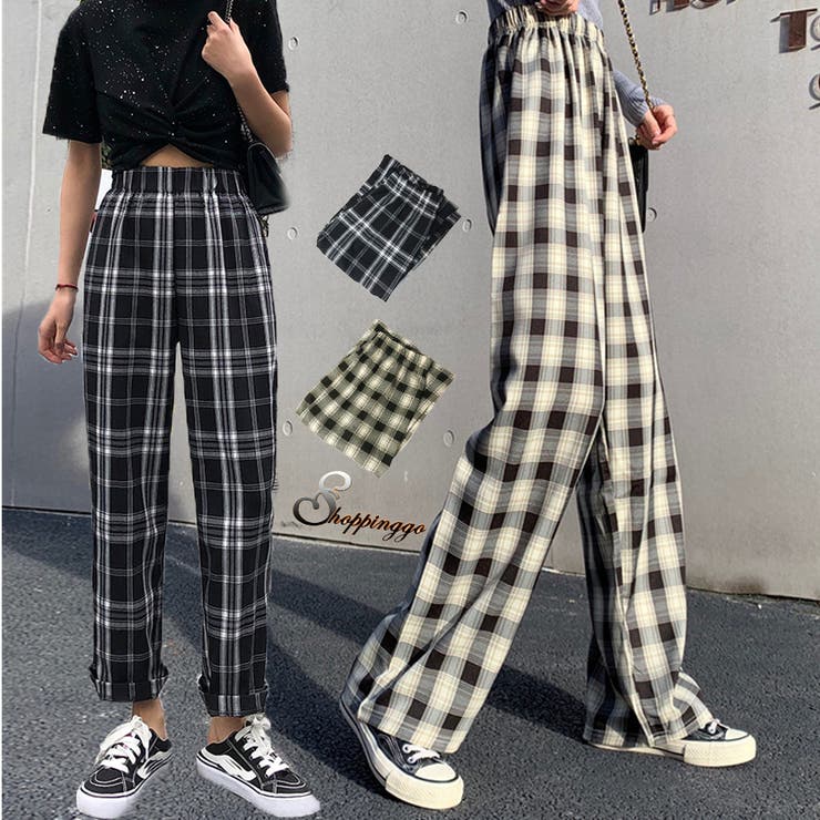 夏服チェック柄パンツ ワイドパンツハイウエスト レディース 品番 Jrkw Shoppinggo ショッピングゴー のレディース ファッション通販 Shoplist ショップリスト 夏服チェック柄パンツ ワイドパンツハイウエスト レディース 品番 Jrkw Shoppinggo ショッピングゴー のレディース ファッション通販 Shoplist ショップリスト