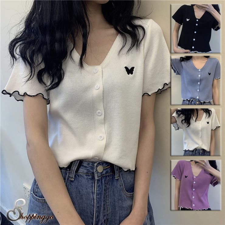 サマーニット カーディガン レディース 品番 Jrkw Shoppinggo ショッピングゴー のレディースファッション通販 Shoplist ショップリスト