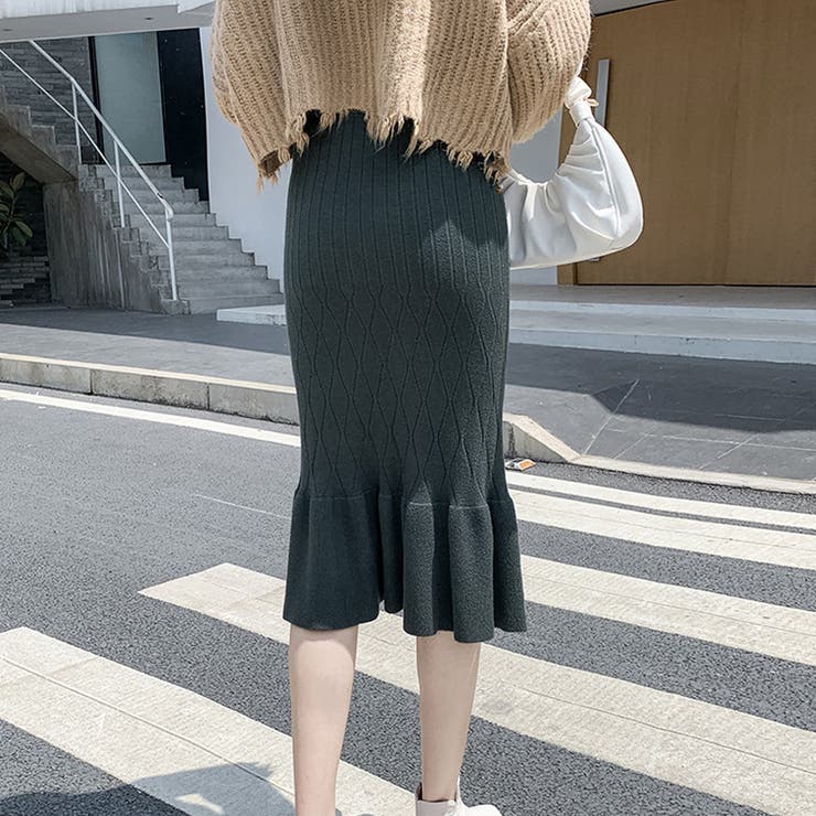 ニットスカート ロング 秋冬 | shoppinggo | 詳細画像9 