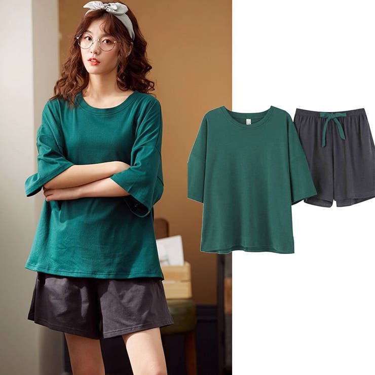 ChinatsuAoyama ルームウェア 上下セット UNISEX ルームウェアセット – BUNNY APARTMENT