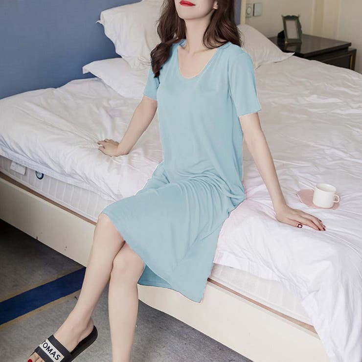 カップ付きルームウェア ワンピース パジャマ 品番 Jrkw Shoppinggo ショッピングゴー のレディースファッション通販 毎日送料無料 Shoplist ショップリスト