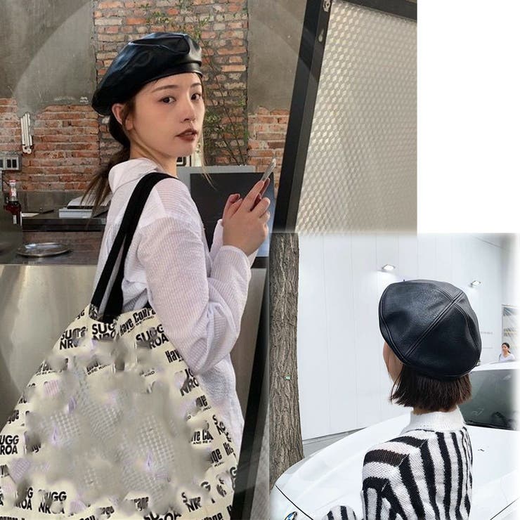 韓国ファッション レディースベレー帽 小顔効果 | shoppinggo | 詳細画像8 