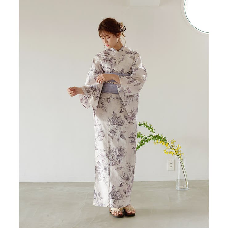 入荷nowオンラインストア 浴衣 dita うたかたの月下美人 着物・浴衣