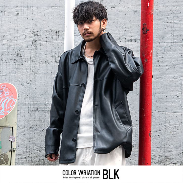 レザージャケット メンズ ブランド[品番：SILM0011650]｜SILVER
