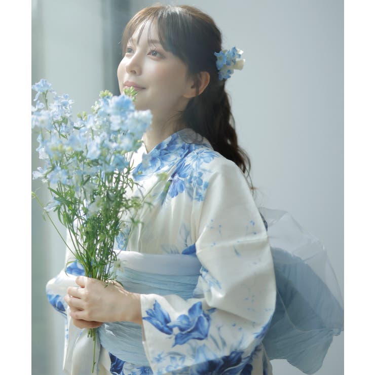 Dita はんなり月下美人 浴衣 セット