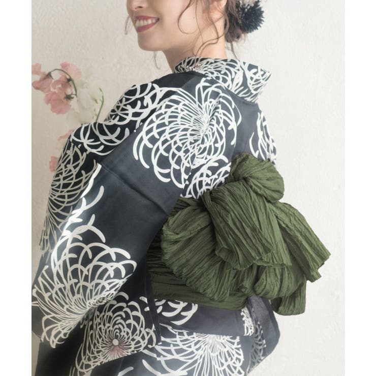 15.カーキ | 兵児帯 浴衣 レディース | Dita