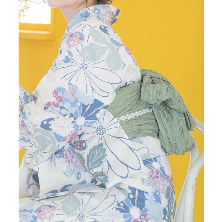 16.スモーキーカーキ | 兵児帯 浴衣 レディース | Dita