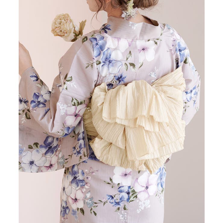 大人兵児帯　ペールオレンジ 楽天市場】兵児帯 大人（カラーオレンジ）（帯｜和服