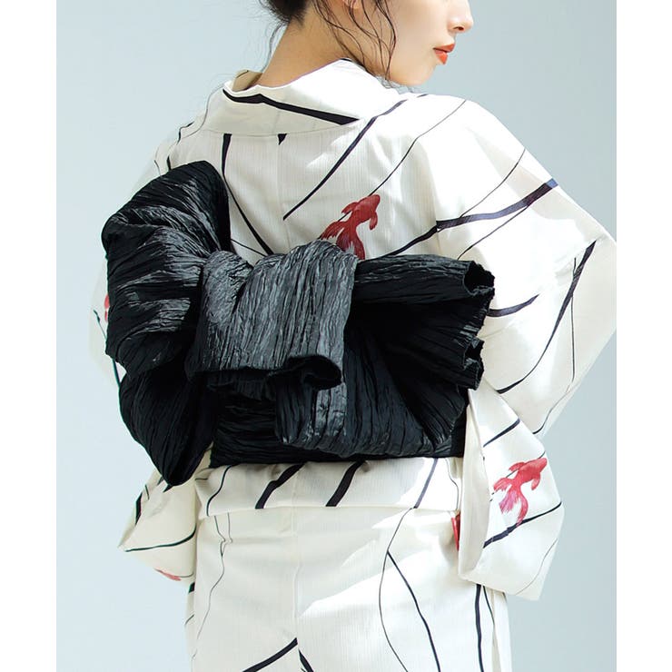 5.ブラック | 兵児帯 浴衣 レディース | Dita