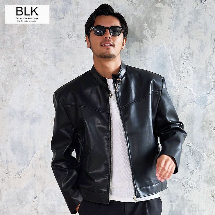 レザーブルゾン メンズ ブランド | SILVER BULLET | 詳細画像3 