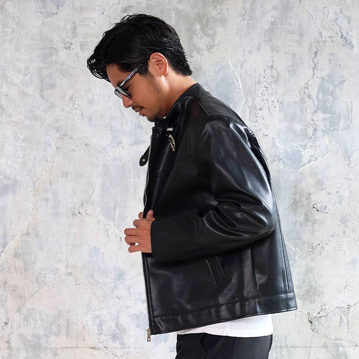 レザーブルゾン メンズ ブランド | SILVER BULLET | 詳細画像5 
