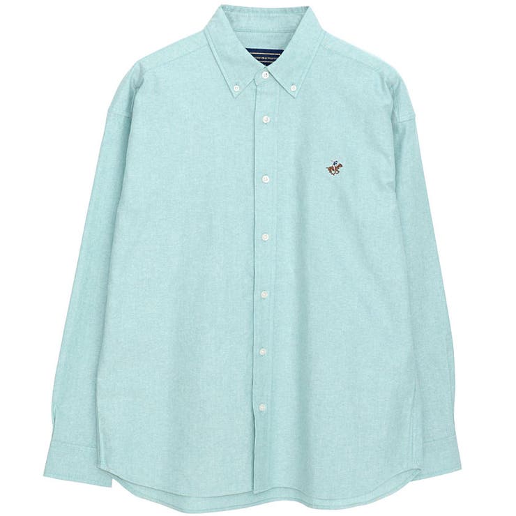 シャツ メンズ オックスフォード[品番：SILM0012669]｜SILVER