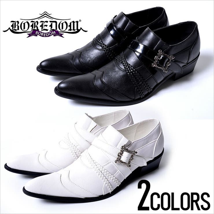 BOREDOMウイングチップロングノーズベルテッドシューズ/全2色 | SILVER BULLET | 詳細画像1 