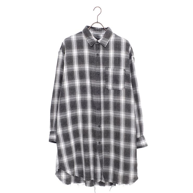 シャツ チェックシャツ ヴィジュアル系[品番：SILM0013756]｜SILVER