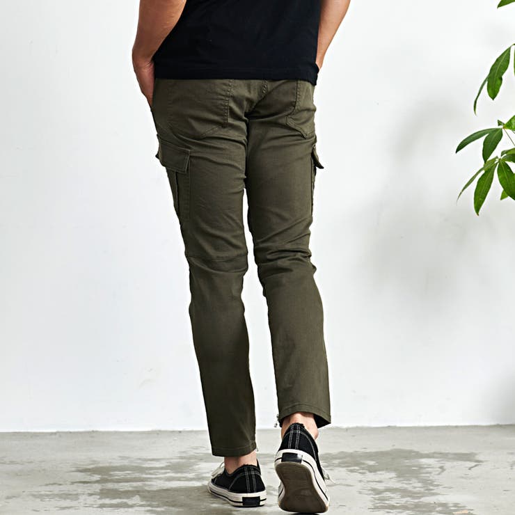 カーゴパンツ メンズ ストレッチ[品番：SILM0014624]｜SILVER