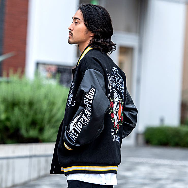 スタジャン メンズ ブランド[品番：SILM0014694]｜SILVER BULLET