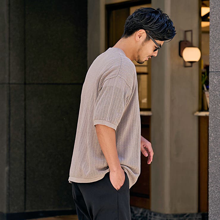 サマーニット メンズ 半袖 | SILVER BULLET | 詳細画像13 