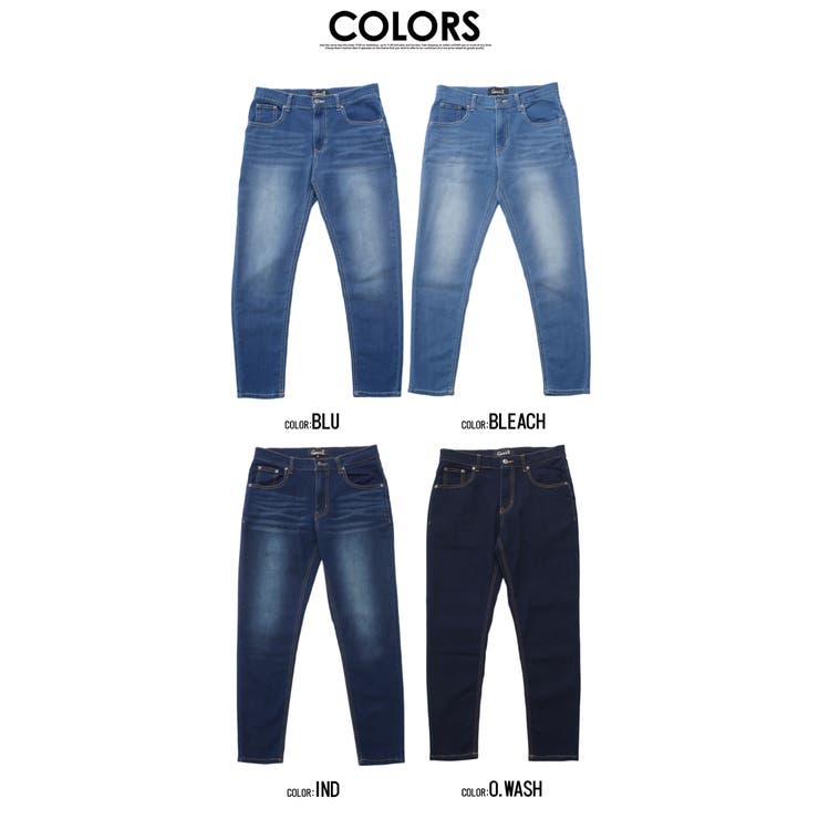 デニムパンツ メンズ アンクルパンツ | SILVER BULLET | 詳細画像20 