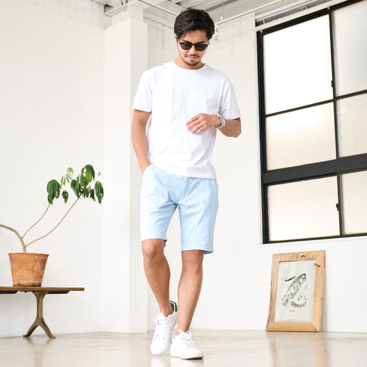 ショートパンツ メンズ ハーフパンツ[品番：SILM0015034