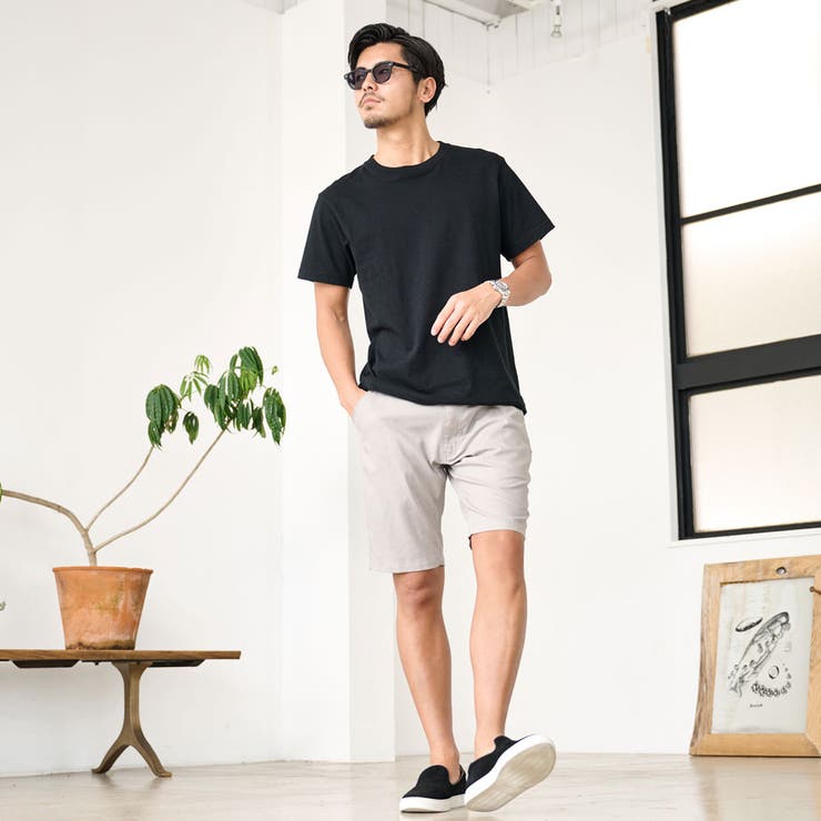 ショートパンツ メンズ ハーフパンツ[品番：SILM0015034