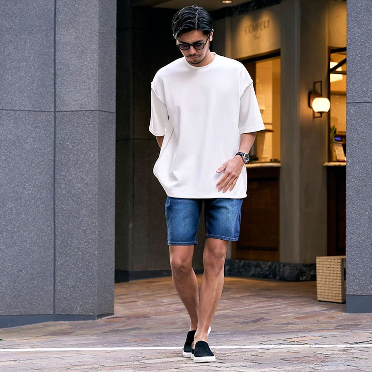 デニムショーツ ショートパンツ ハーフパンツ[品番：SILM0015032