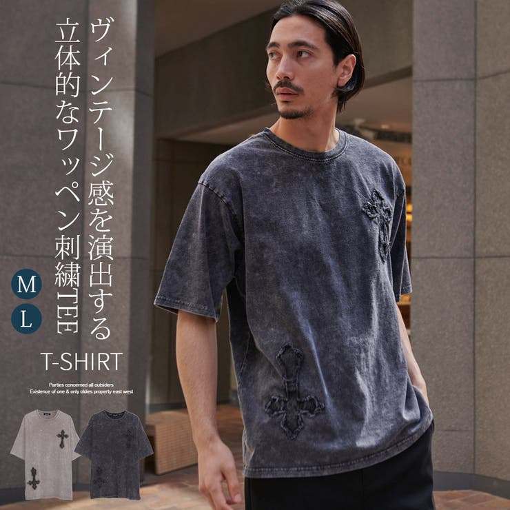 Tシャツ メンズ 半袖[品番：SILM0015078]｜SILVER BULLET（シルバー