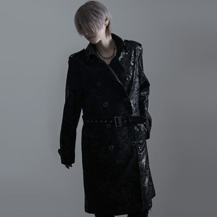 極美品】MORGAN HOMME トレンチコート ベルテッド グレー Mサイズ