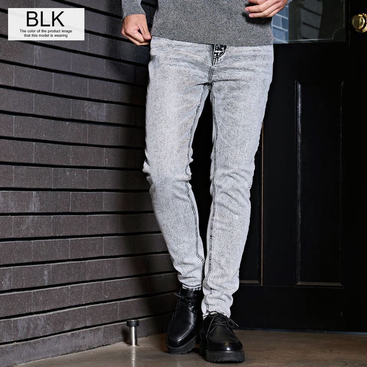 デニムパンツ メンズ ケミカル | SILVER BULLET | 詳細画像4 