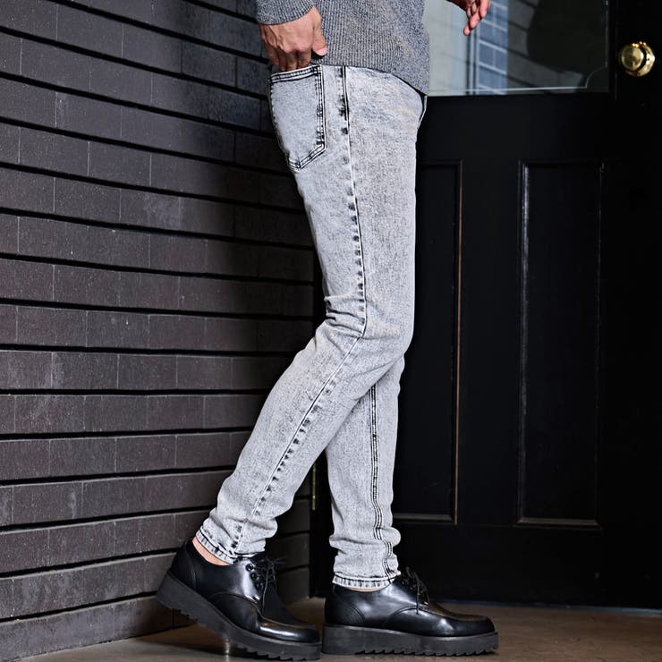 デニムパンツ メンズ ケミカル | SILVER BULLET | 詳細画像6 