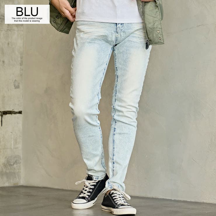 デニムパンツ メンズ ケミカル | SILVER BULLET | 詳細画像8 