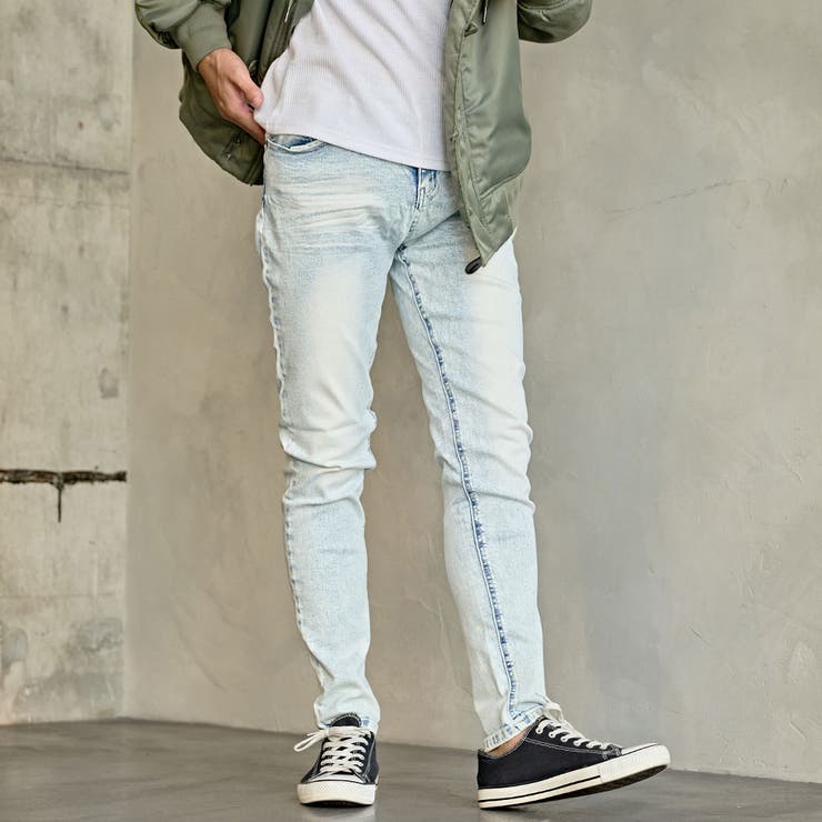 デニムパンツ メンズ ケミカル | SILVER BULLET | 詳細画像12 